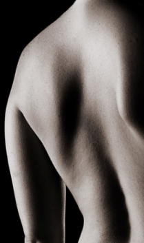 image of spinal curvature